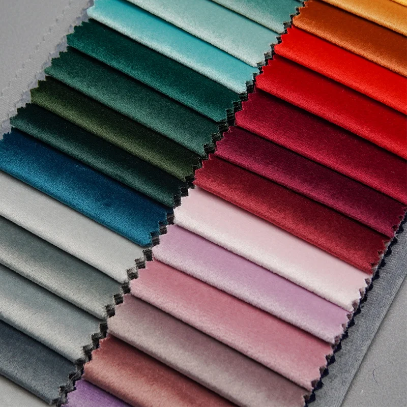 210G holland velvet  100% polyester 210G  Velour fabric upholstery  sofa  curtain Holland velvet for pajamas