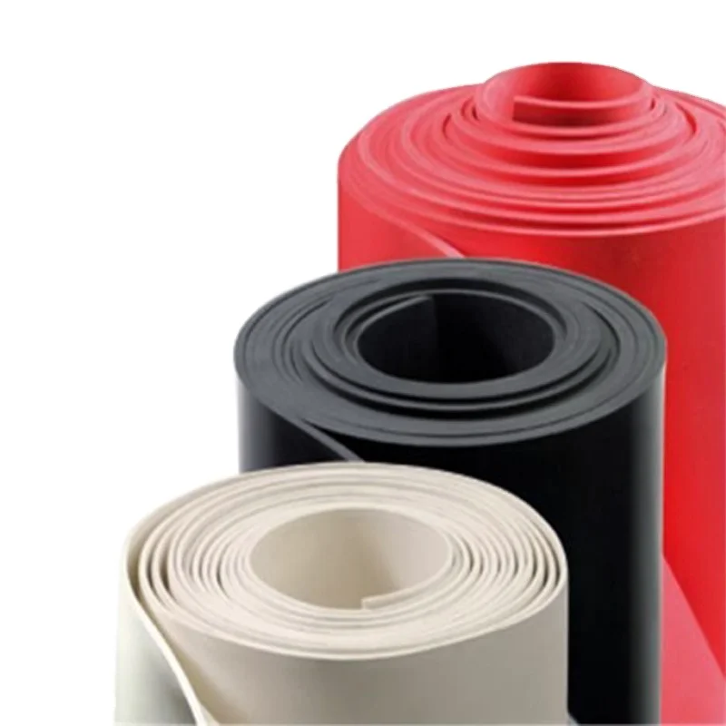 Chinese Best quality 1-50 mm industry SBR EPDM NBR CR rubber sheets rubber tiles flooring roll