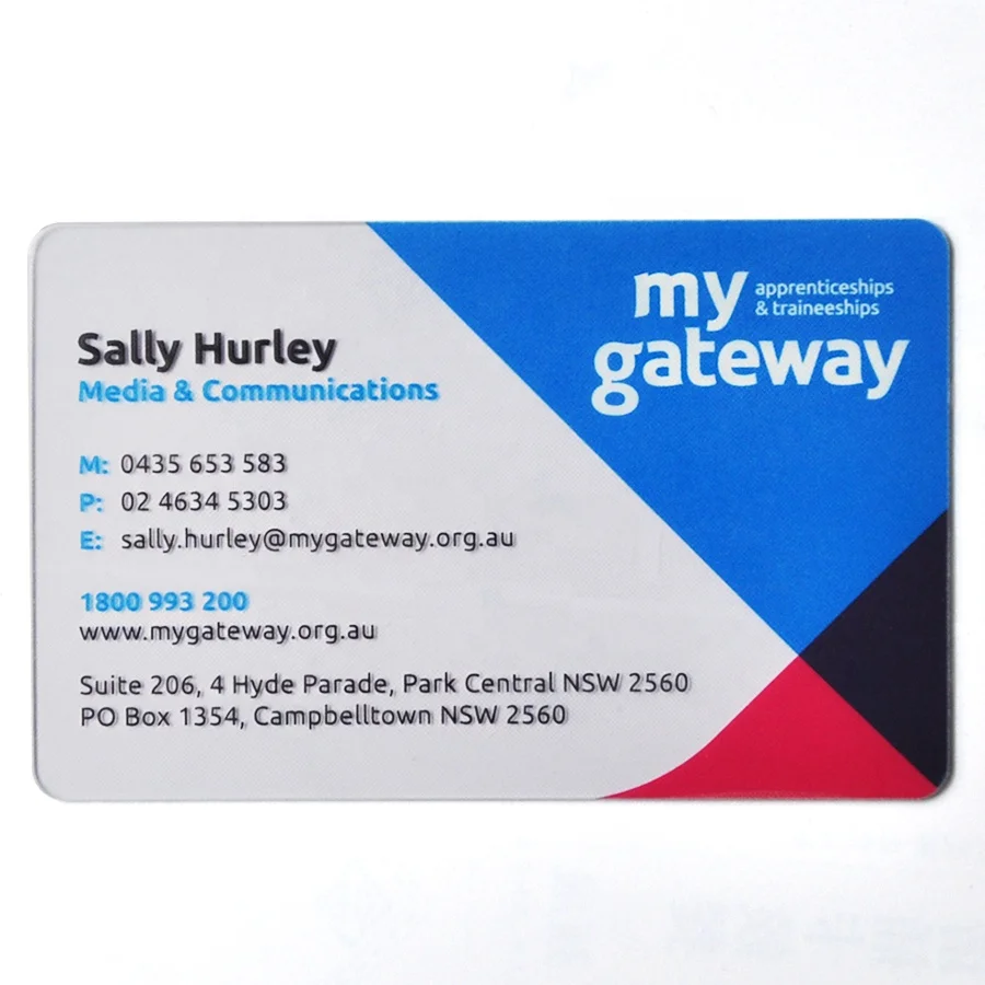 Best Price Customized  Transparent  PVC  School Business Payment VIP Card