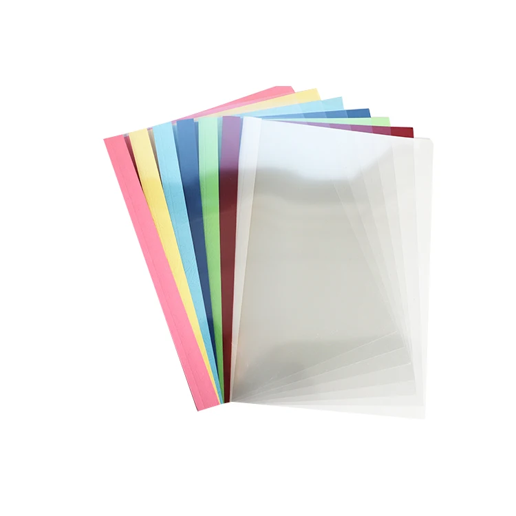 Protect and Present in Style with Premium White Paper Thermal Binding Covers