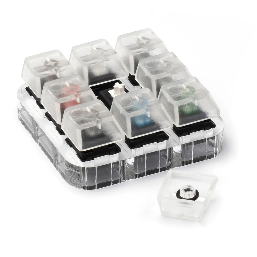 9 Cherry MX Keyboard Tester Mechanical Keyboard Switches 9 Cherry MX Switch Tester