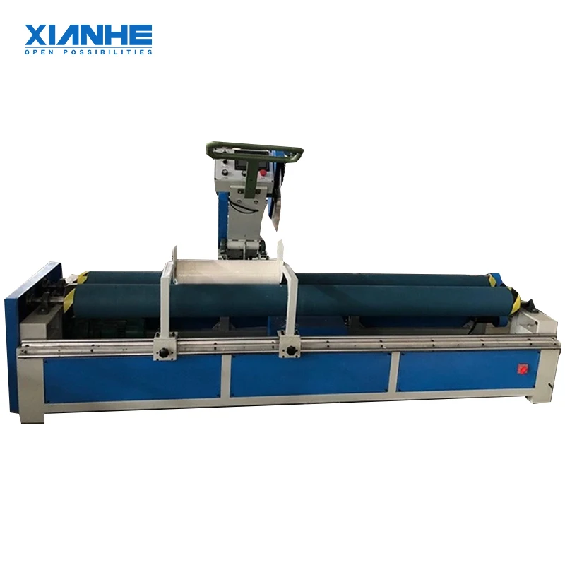 Xianhe customized Semi-automatic Roll Fabric Cutting Slitting Machine