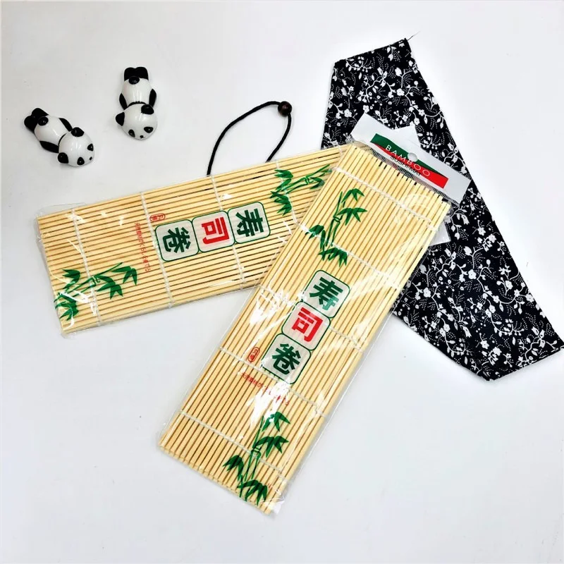Top Quality Hot Selling Sushi Making Kit Best Natural Bamboo Sushi Mat Set