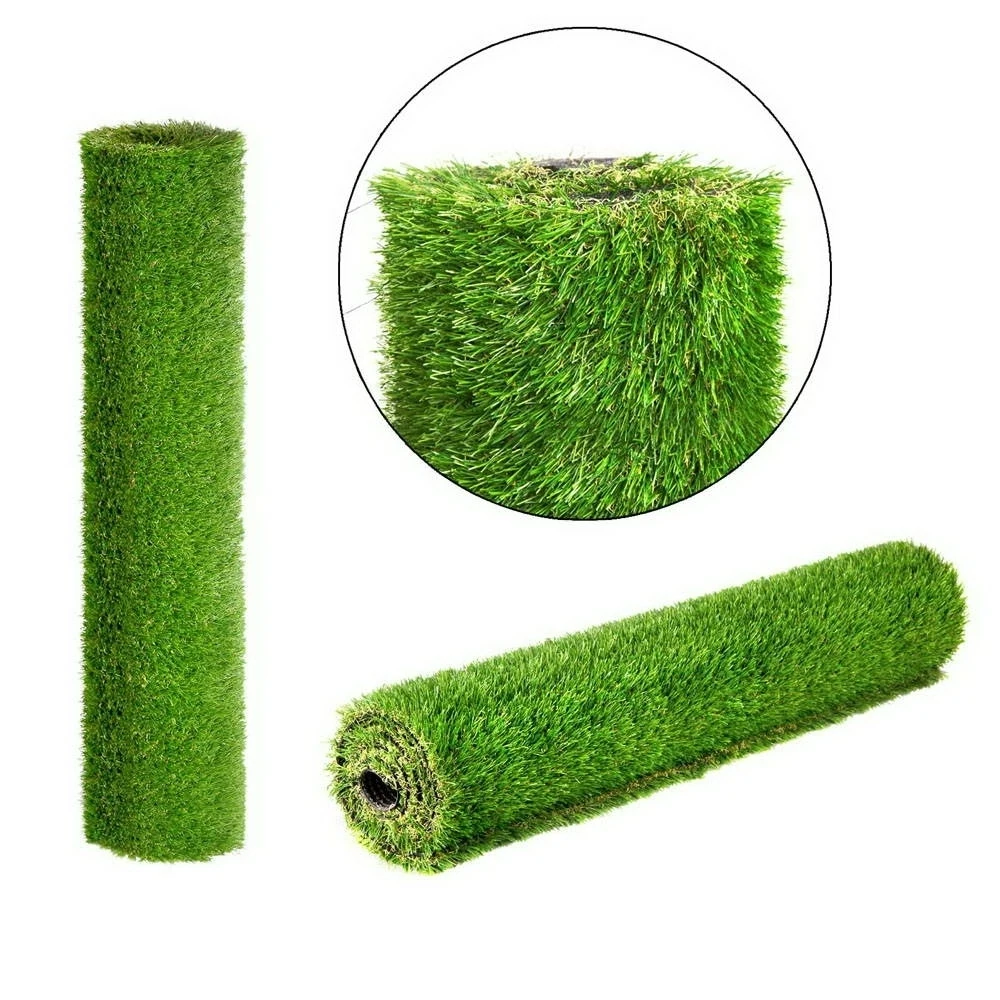 Customized Sizes Indoor Outdoor Garden Lawn Landscape Balcony Synthetic Artificial Grass Turf