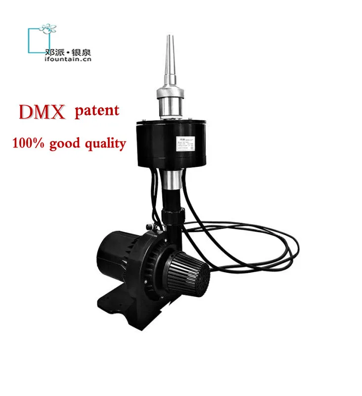 
the latest variable speed DC24V dmx512 fountain pump with unit dmx system for ground fountain floor water fountain 