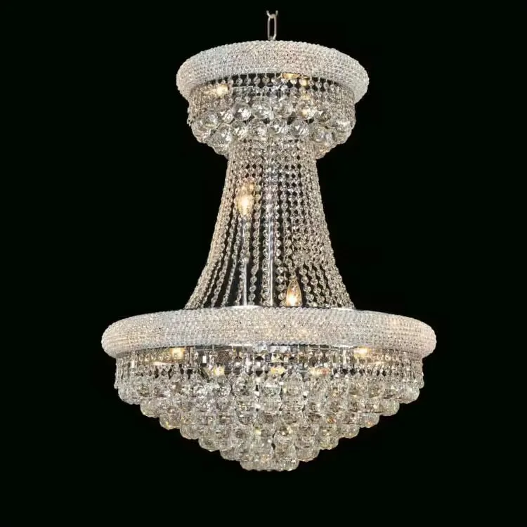 Modern Crystals Chandeliers Palace Style Crystal Chandelier Pendant Lamp Luxury Decor Ceiling Lights Chandelier