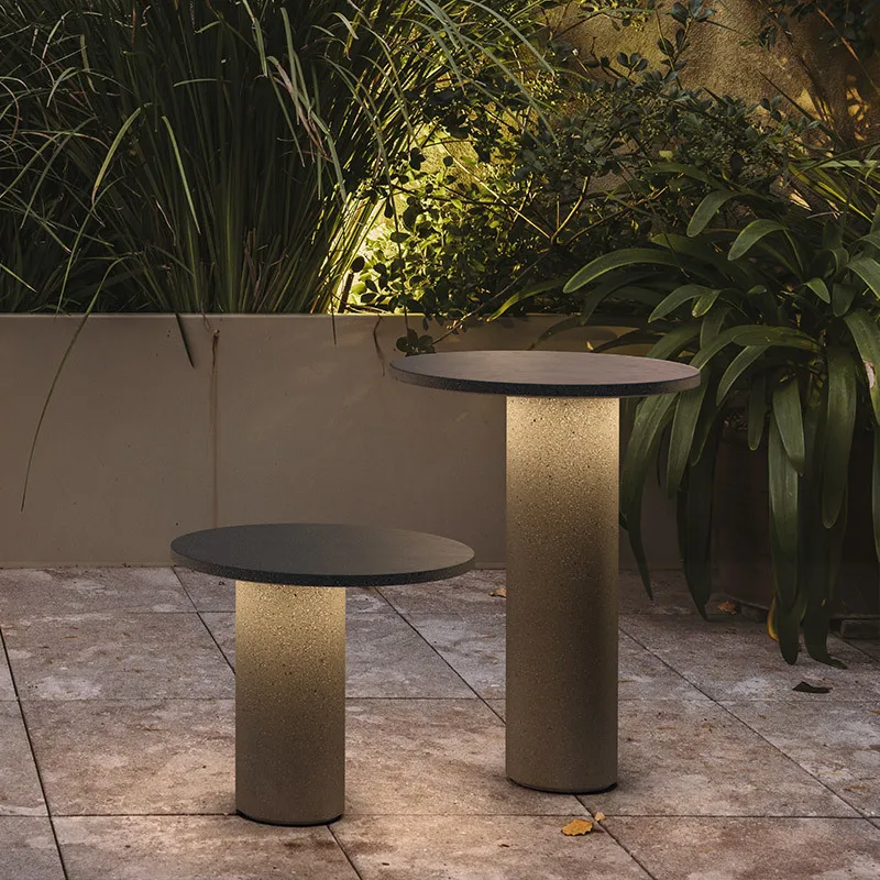 Lumind garden lamp waterproof black garden light outdoor wall lamp Lawn led outdoor landscape courtyard lawn lamp garden light