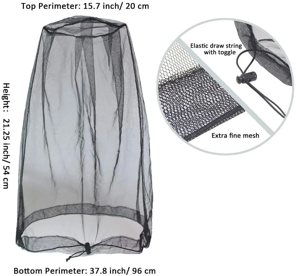 Manufacturer Summer Outdoor Generic Cheap Anti Mosquito Bug Bee Insect Mesh Net Head Fishing Camping Hunting Protect Face Hat