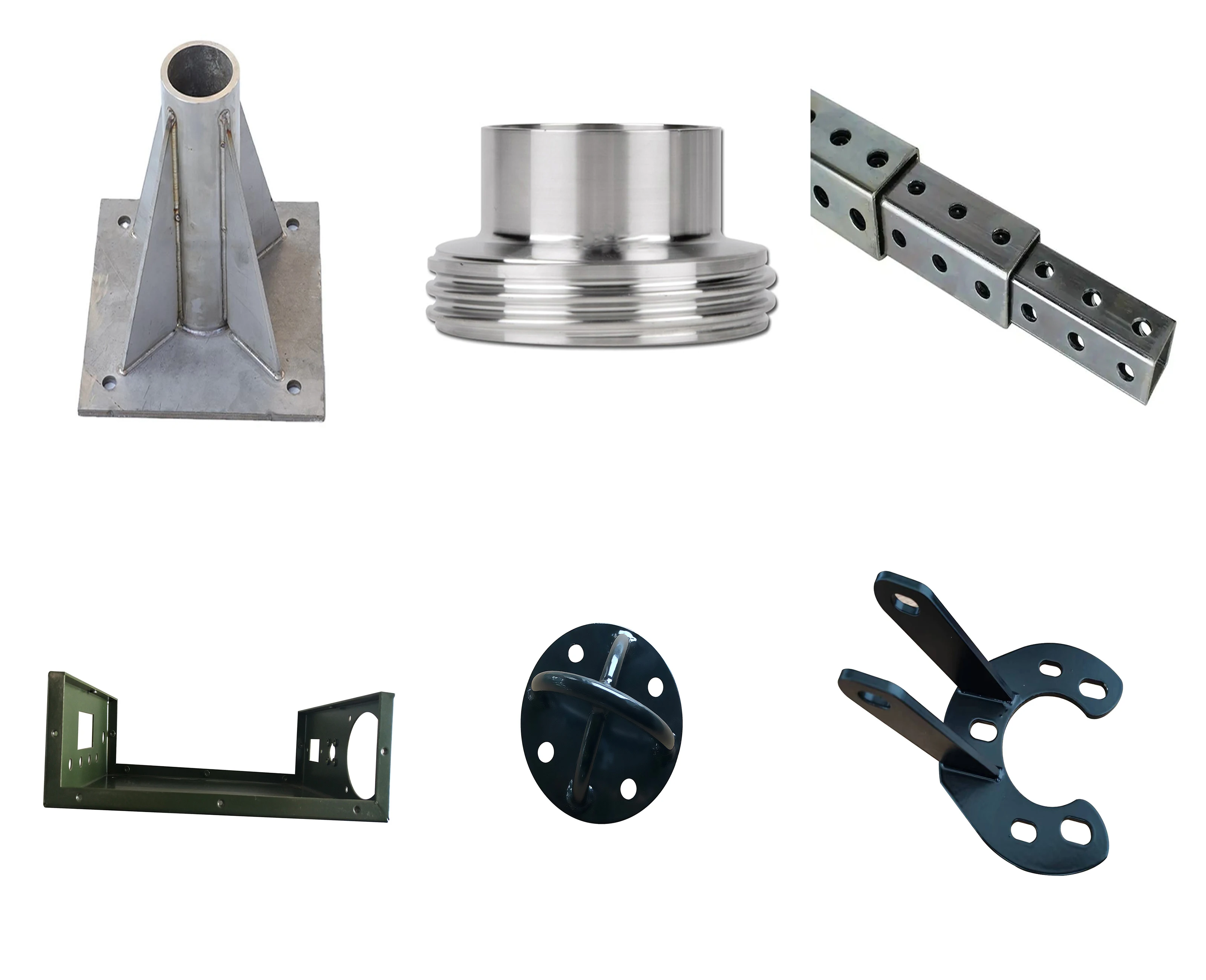 Parts for machinery customized bending part stainless steel welding accessories sheet metal fabrication processing laser cutting