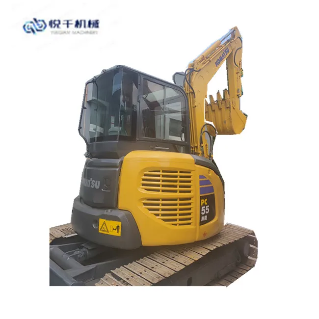 used mini crawler excavator komatsupc55 5 ton hydraulic excavators in low price and good condition hot sale