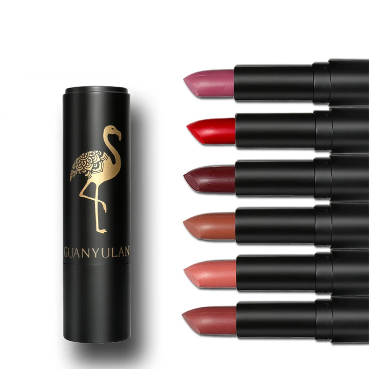 6 color latest lipsticks red matte lipstick set male lipstick