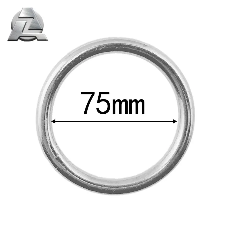 Wholesale large stock cheap price ready to ship metal aluminum alloy 15mm 20mm 30mm 38mm 50mm 75mm round ring