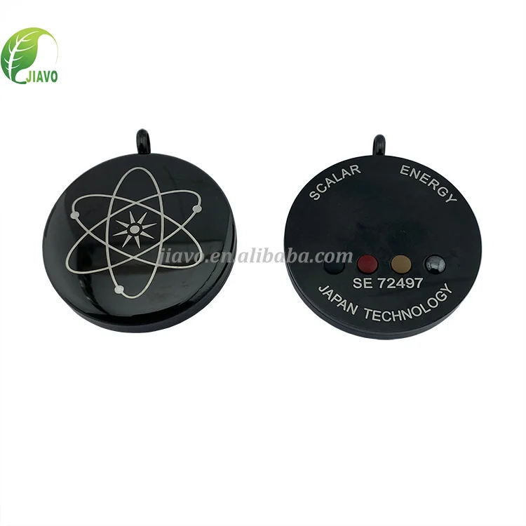 Metal Steel Energy Quantum 4 In 1 Price Pendant With Germanium Far Infrared Negative Ion Stone