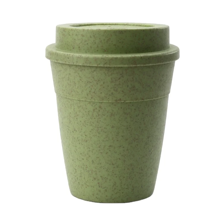 
Prostar ECO Coffee Cups Wheat Straw Materials Plastic Cup With Custom Logo 