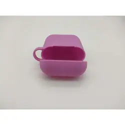 High quality pink 3D silicone protection headphone case with custom logo