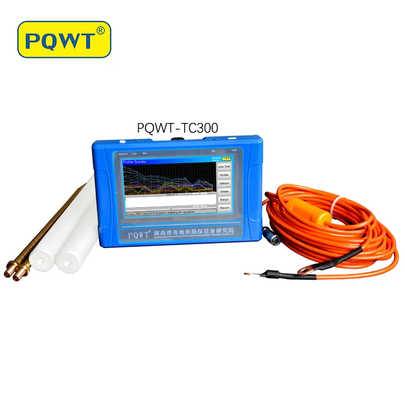PQWT TC300 Electronic Measuring Instruments Geophysical Equipment Groundwater Underground Water Detector