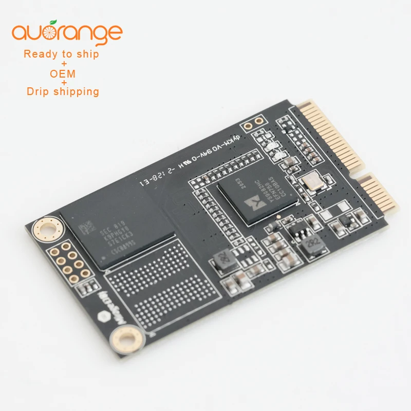 High Speed Msata Ssd 32gb 64gb 128gb 256gb For Mini Pc All In One Pc Msata Ssd
