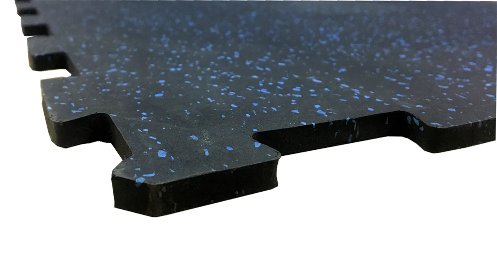 5mm shock absorbing interlock gym mat rubber EPDM flooring for gym center