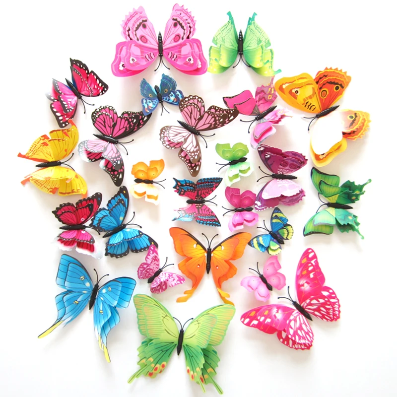 Wedding decorations, 3D Butterfly Party, living room decorations, butterflies