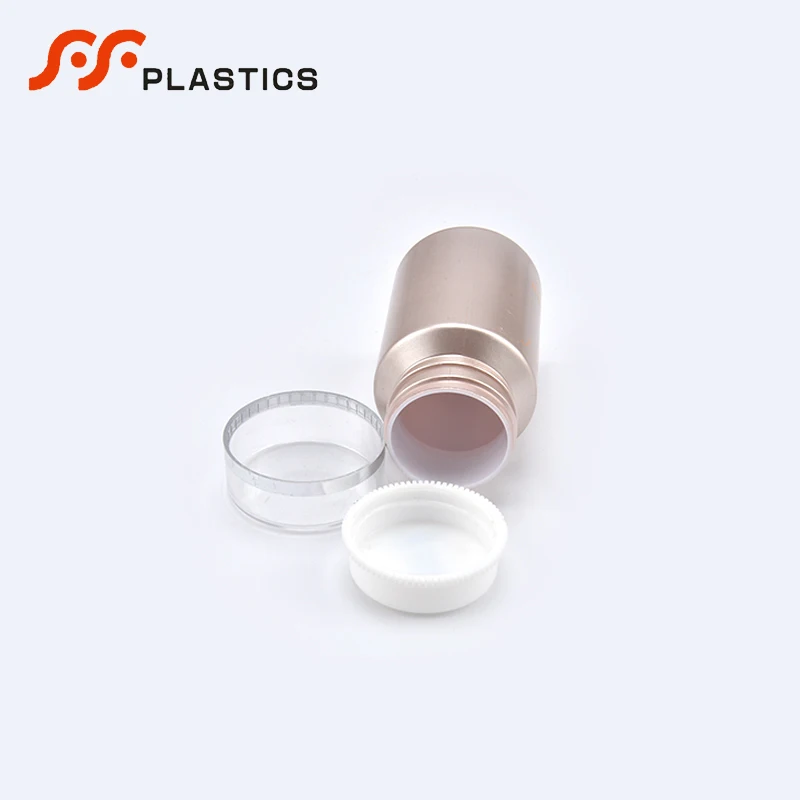 Китайские пластиковые капсулы для таблеток, Упаковочная бутылка для лекарств с уплотнением под давлением