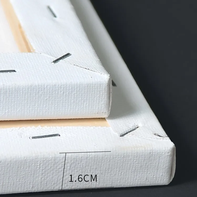 Растягивающийся художественный холст для масляной живописи, размер 20x20 см