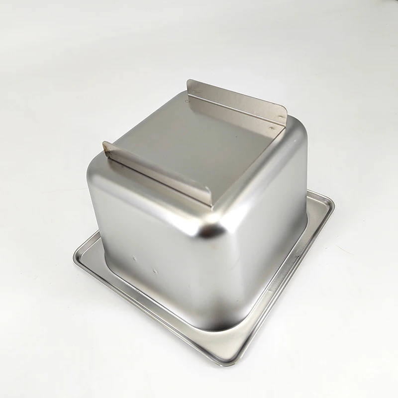 Factory Wholesale Stainless Steel Cheese Spreader Toast Loaf Bread Butter Roller Wheel with Large Capacity Container