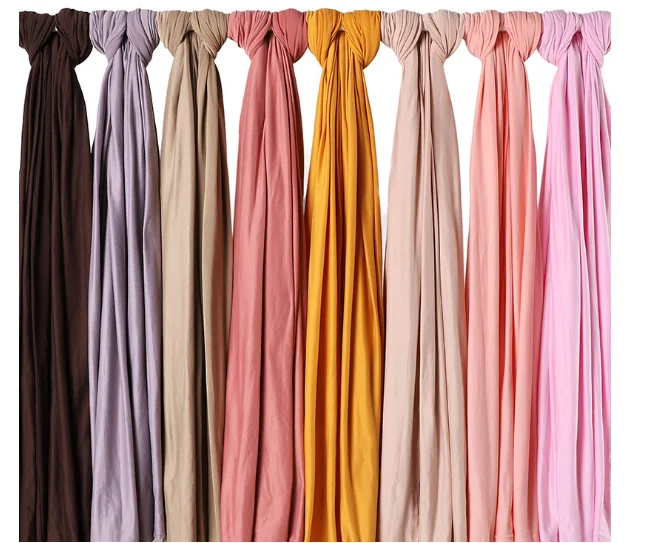 ecowalson  Head Wraps for Black Women Stretch Turban Headwraps Scarf Hair Wraps Head Scarf for Locs Braids