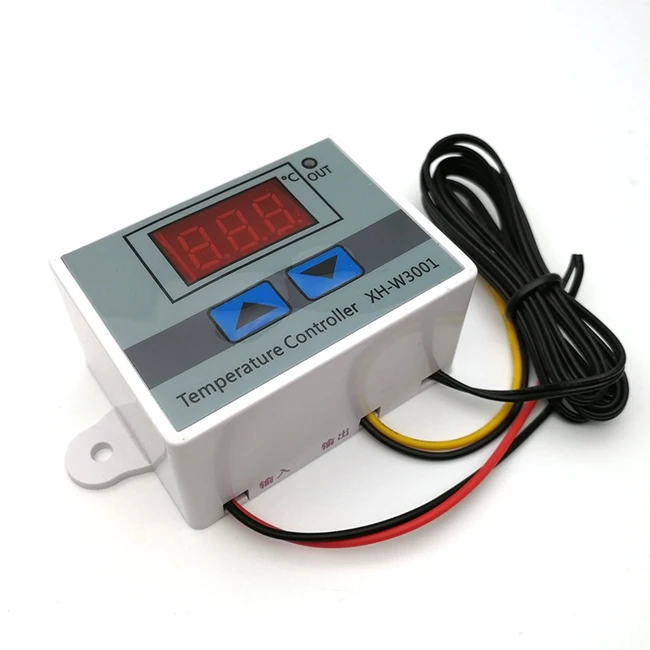 XH-W3001 microcomputer digital thermostat Intelligent electronic temperature control switch digital display 12v 120w