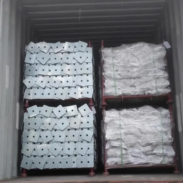 Galvanized steel pipe prop formwork base jack and u jack for scaffolding