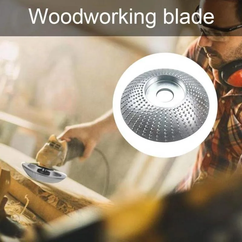 100*22mm Wood Grinding Wheel  wood carving disc Sanding Abrasive tool 5/8inch Bore