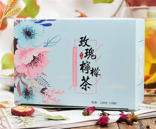 Wholesale flower tea Rose lemon tea