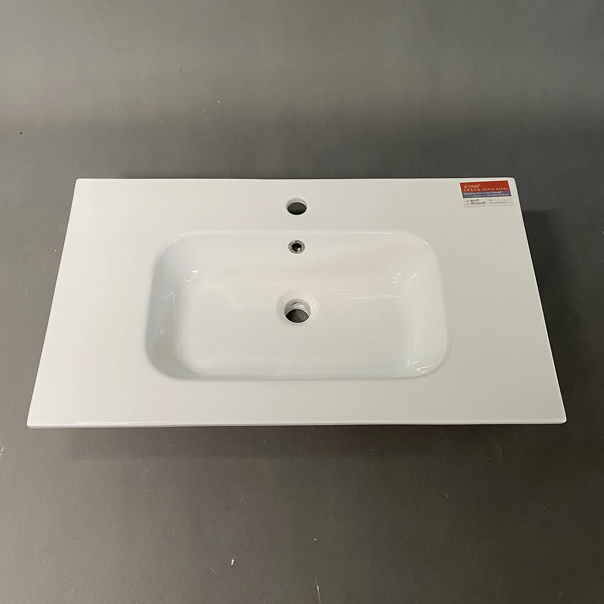 JM4010-81 810*460*160 White Above Counter Vanity Wash Basin Designs for Bathroom Sink