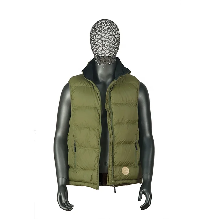 
Fashion windproof winter nylon bodywarmer mens vest 