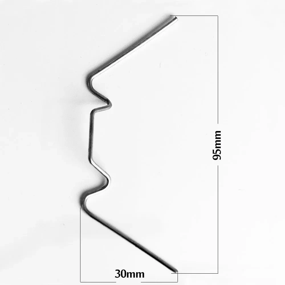 Greenhouse Glazing Clips Stainless Steel Greenhouse Glazing Spring Clips W Wire Fixing Clips