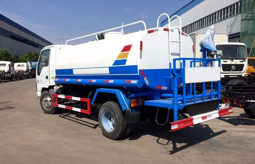 5000 liters Water Truck water Tank Truck Sprinkler Truck with ISUZU Chassis