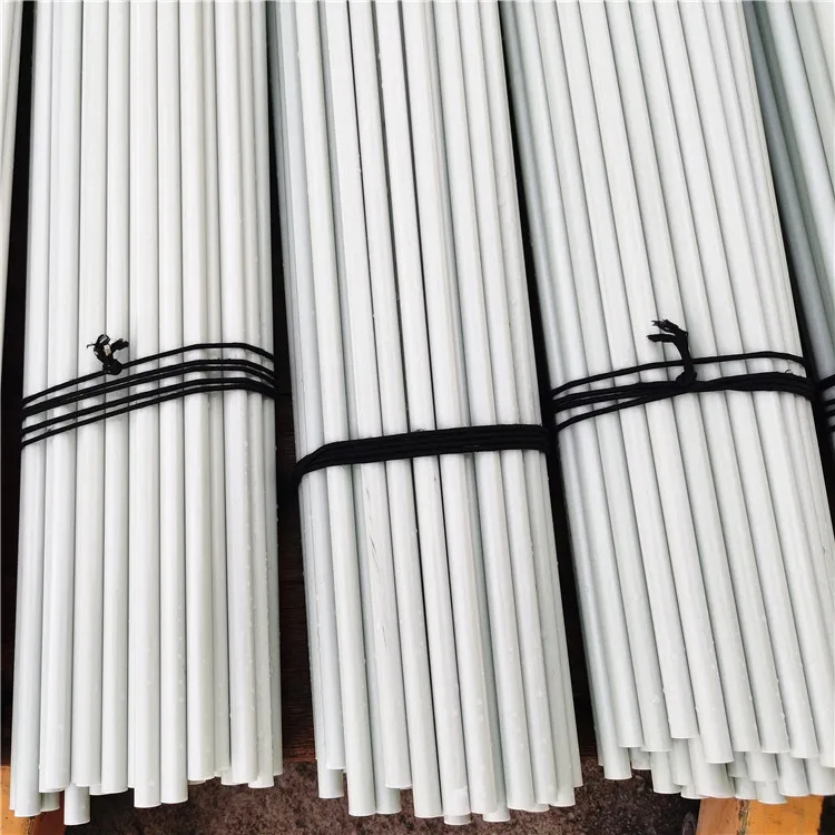 Environmental Protection White GRP Solid Fiberglass Rods