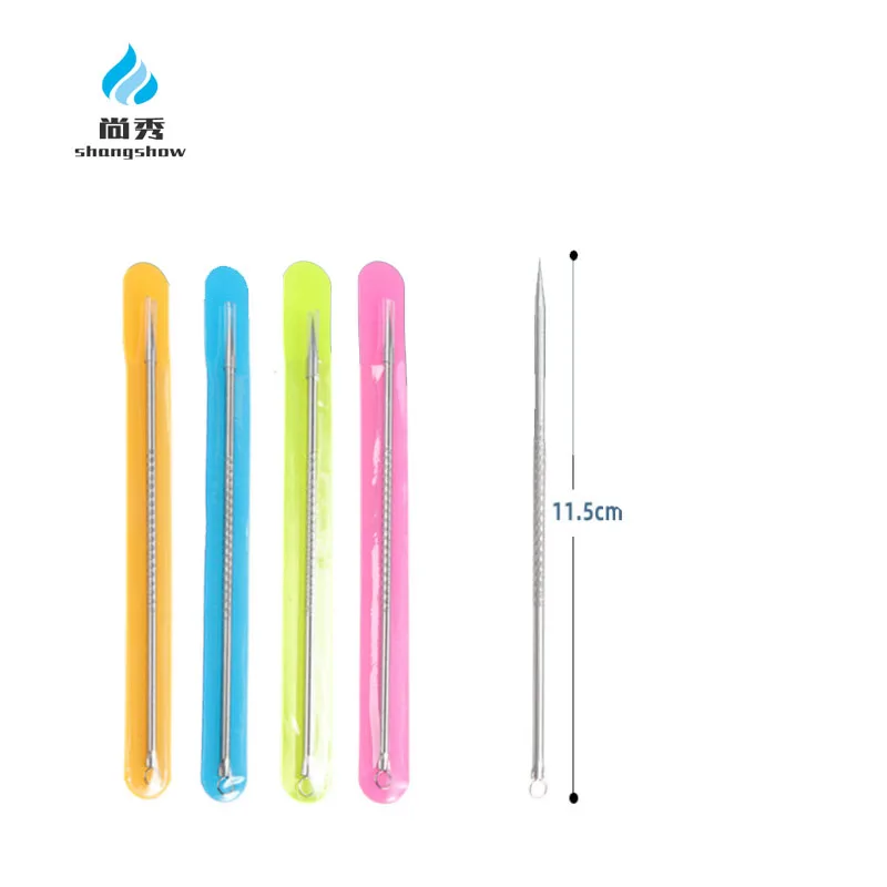 acne pin Pimple Remover Tool Blackhead Extractor Needle Comedone Acne Spot Popper Pin