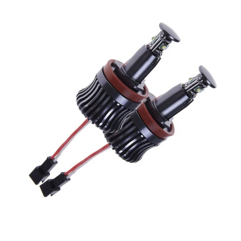 2x H8 Canbus 20W LED Angel Eyes Halo Light E92 E93 E63 X1 E70 X5 E71 X6
