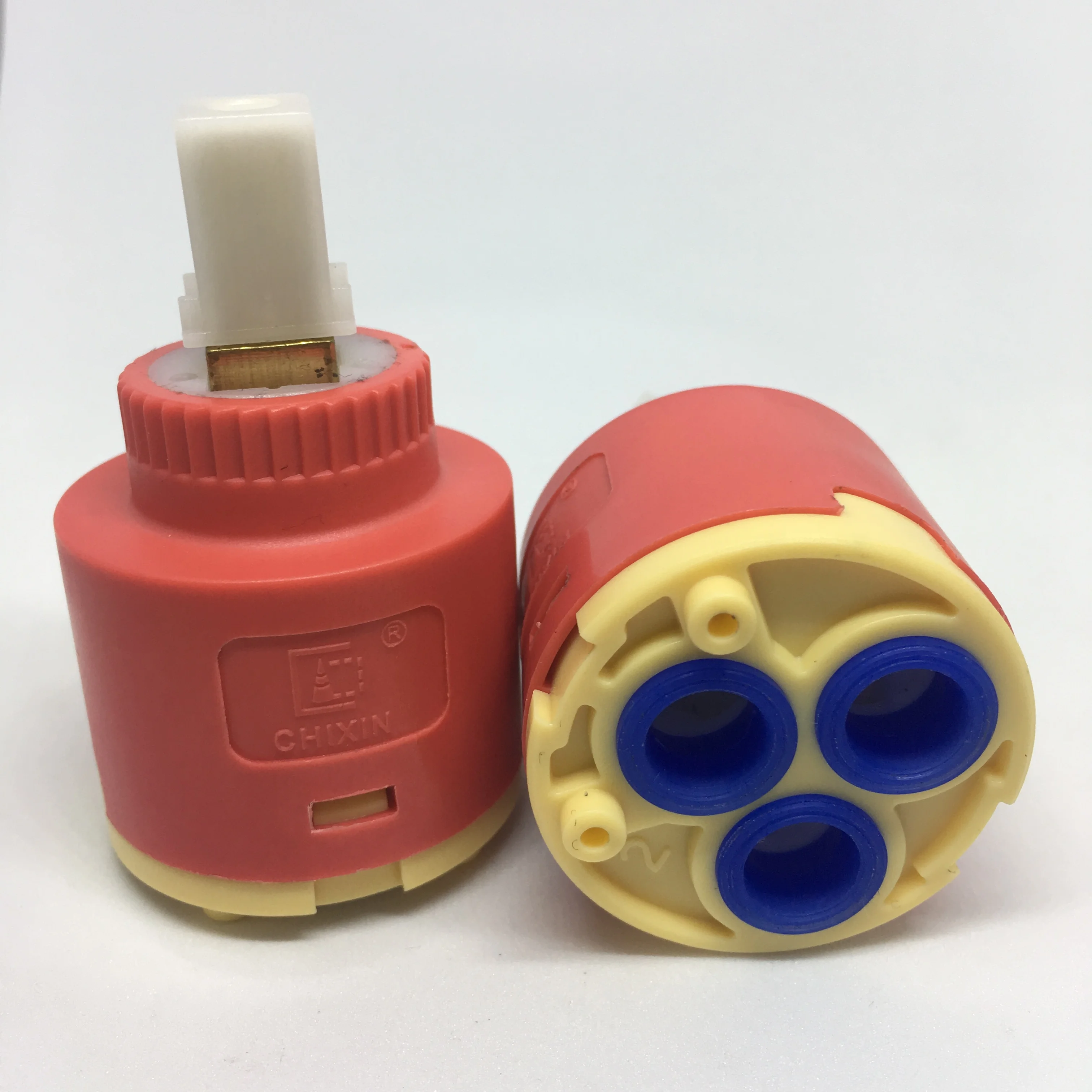 40mm Brass Cartridge 3-Way Shower Faucet Cartridge Bathroom Diverter Cartridge