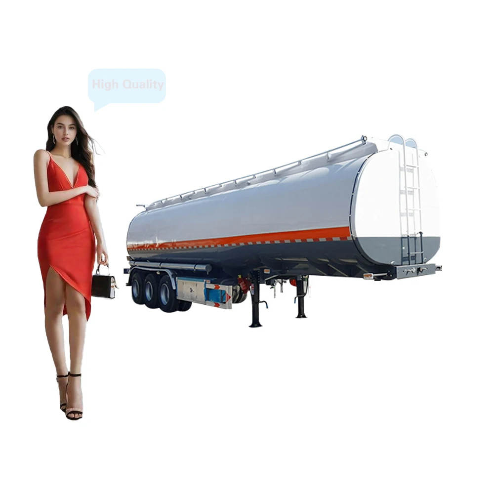 40000 to 60000 Liters Capacity Gasoline Diesel Tank Trailer Fuel Tanker With Fast Shipping