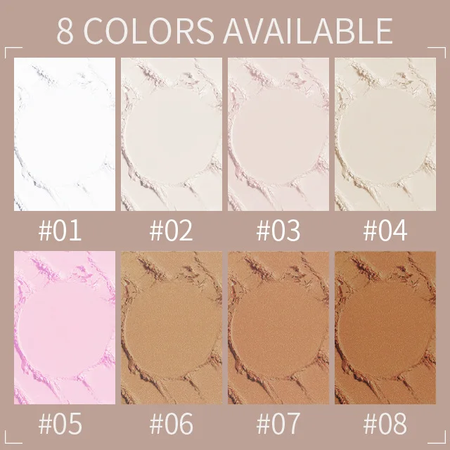 no logo Honey Powder Matte Setting Powder Lasting Oil Control Waterproof Anti-perspiration Loose Powder Brightening