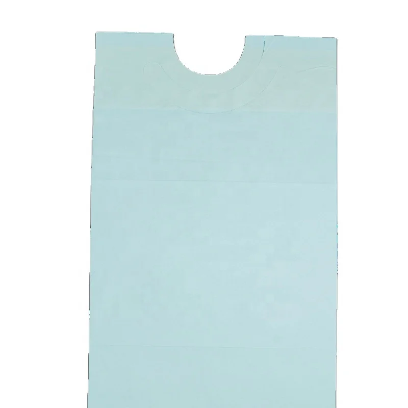 Professional manufacturer Disposable Waterproof Plastic TPT child Bib Aprons