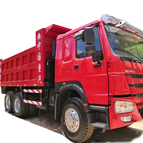 second hand  sinotruck Howo 375hp 10tires truck , howo 30ton 40 ton 6x4 8x4  dump tipper truck for sale