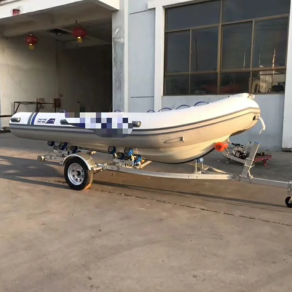 RB480 hydraulic tri axle Extra-large load capacity boat trailers
