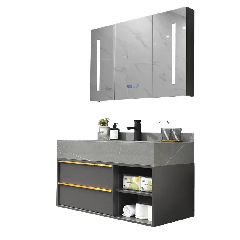 Factory Direct Sales Bathroom Vanity Cabinets Furniture Wall Bathroom Cabinet Bathroom Sink With Cabinet Modern