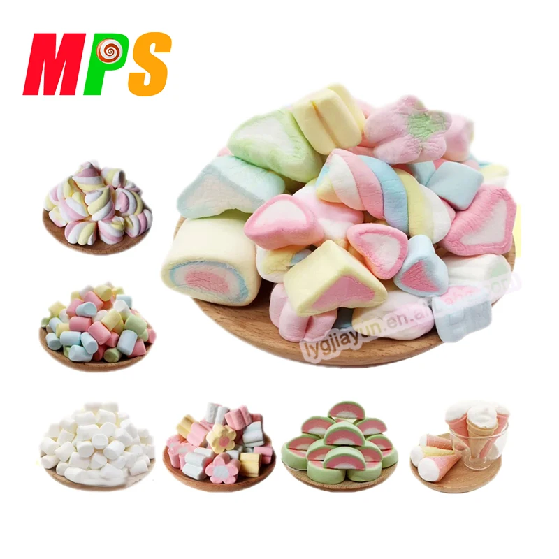 Халяль упакован в пакет/банка витого зефира