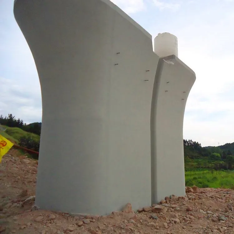 Round steel column precast concrete peri pier formwork system