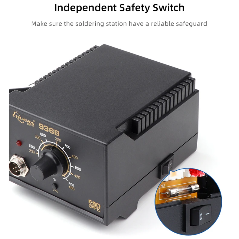 Factory Directly Supply 220V60W Anti-static constant temperature ESD 936 Soldering Station