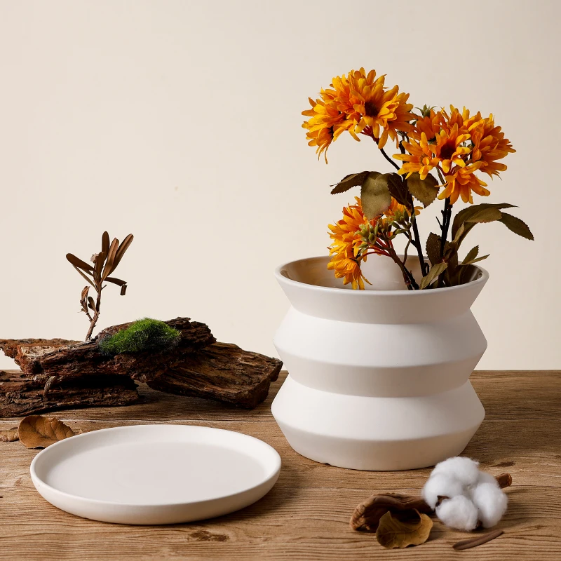 Высококачественные и элегантные современные натуральные цветочные горшки ручной работы от производителя