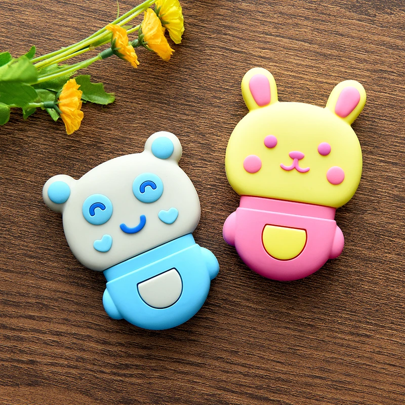 Silicone Cute Bear Silicone Baby Toddler Training Bite Teether for Kids Infant Children with Vibration